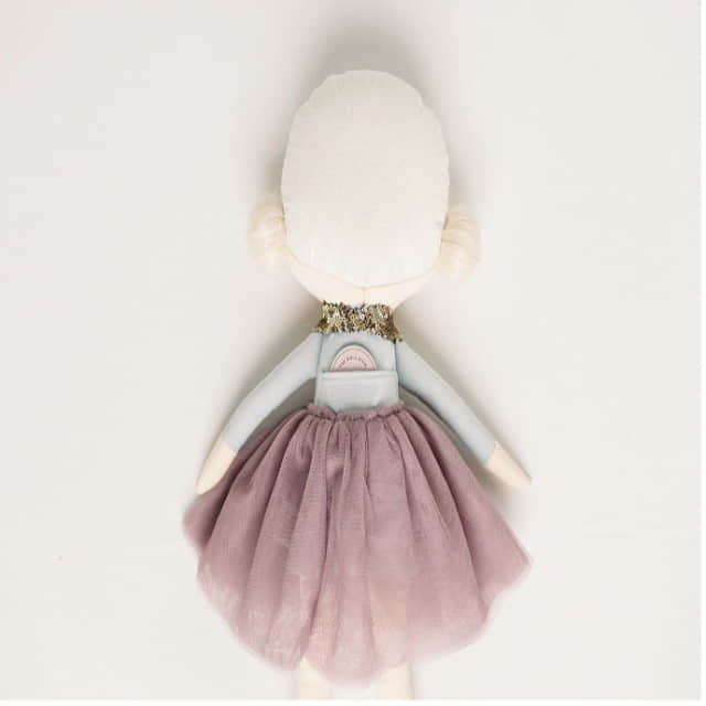 Baby Starters Plush Snuggle Buddy Baby Doll, Soft Annette Doll