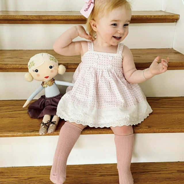 Baby Starters Plush Snuggle Buddy Baby Doll, Soft Annette Doll
