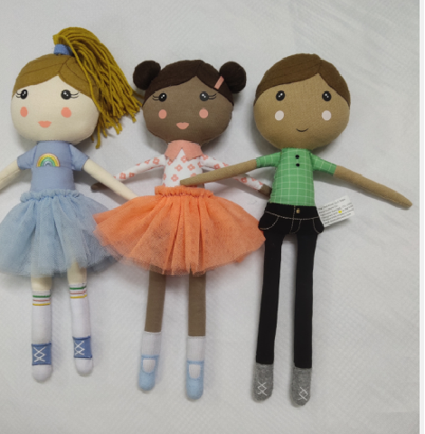 Handmade Rag Dolls | Soft & Safe Cuddly Companion for Kids