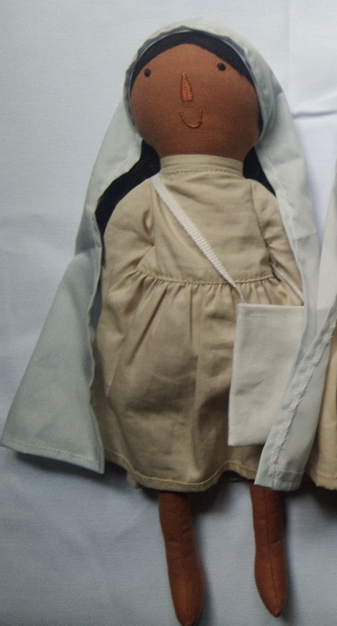 his is a set of handmade multicultural girl rag dolls, designed with the core concept of racial incl
